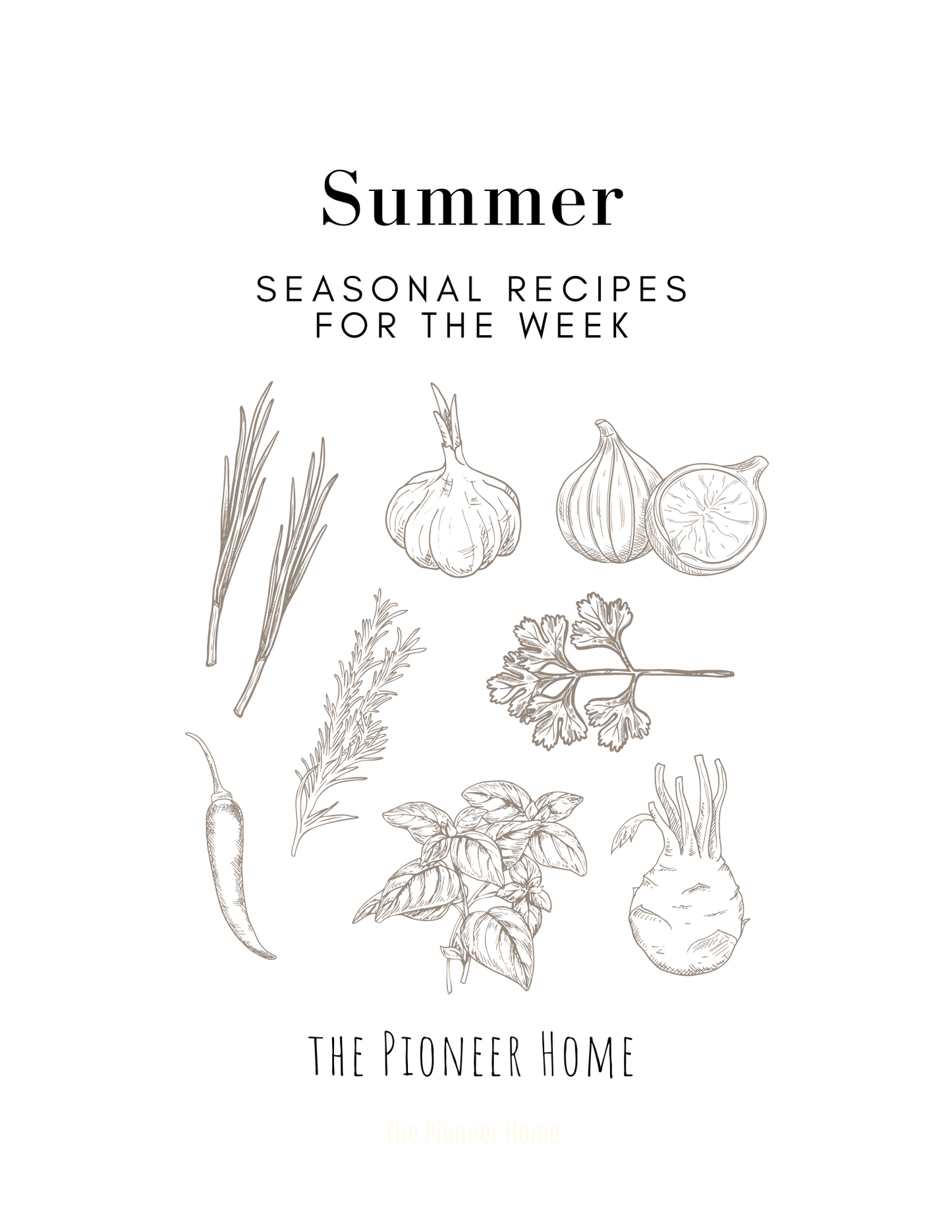 Summer: A week of seasonal recipes